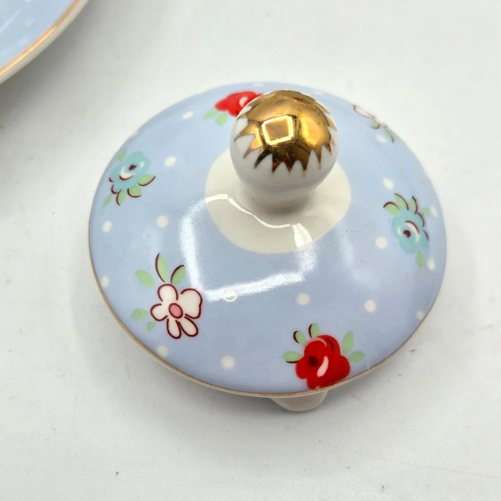 Grace Teaware Tea For One 4 Piece Set Katie Rose Bone China BRAND NEW!